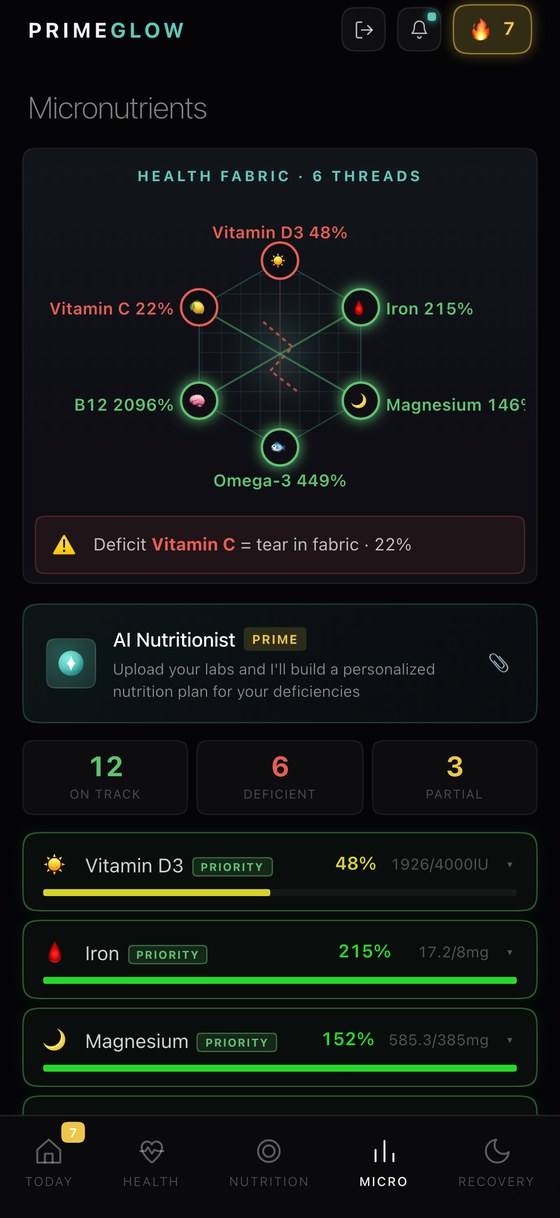 PRIMEGLOW · screenshot 3